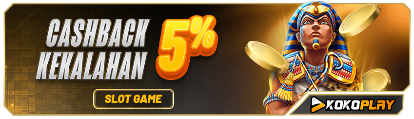 CASHBACK SLOT GAMES  5%