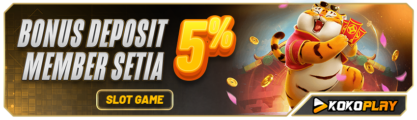 BONUS DEPOSIT 5%